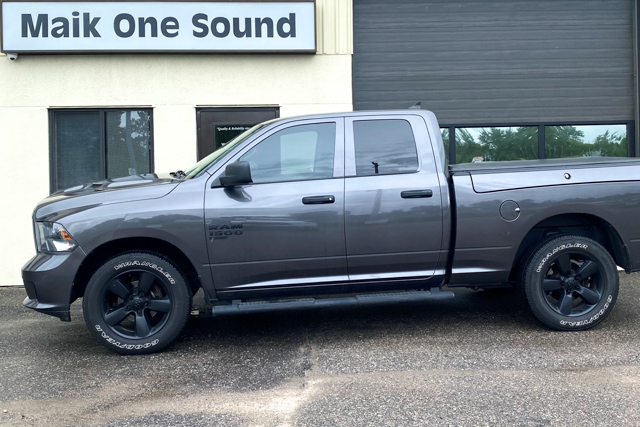 2019 RAM 1500 with premium ceramic film installation